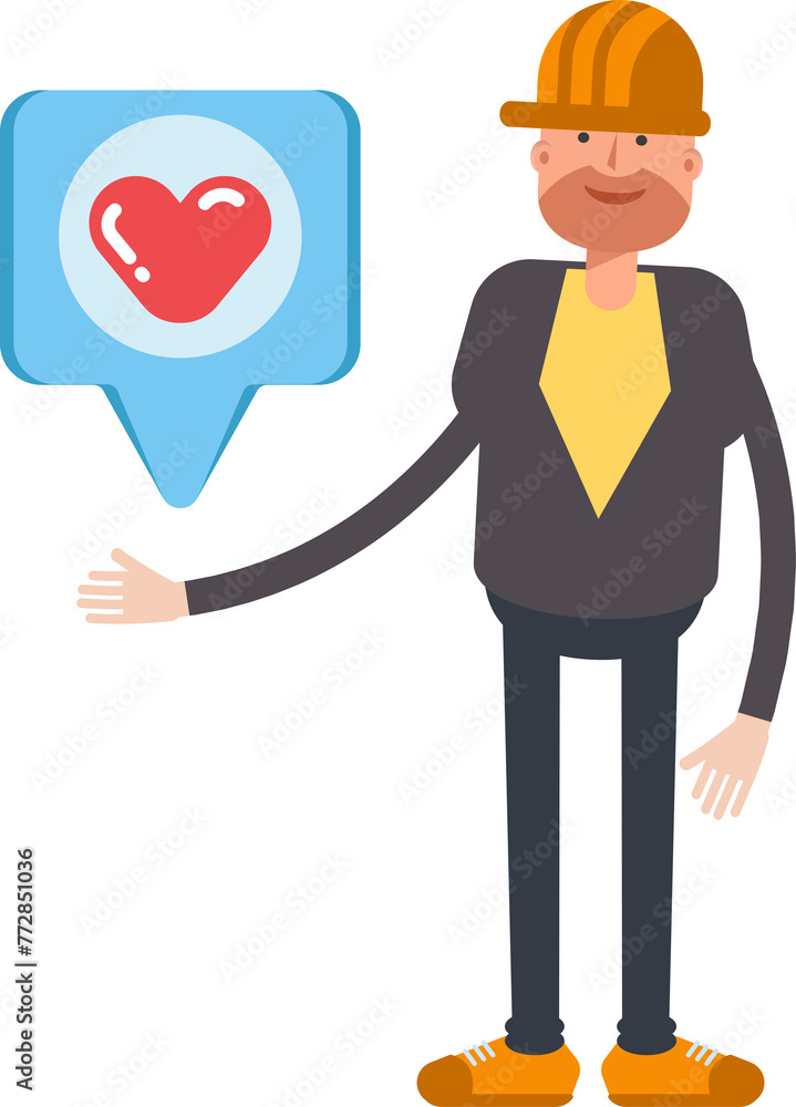 Engineer Character and Heart Message
Engineer Character and Heart Message