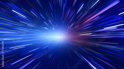 abstract speed fiber optic