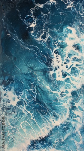 Abstract ocean wave texture