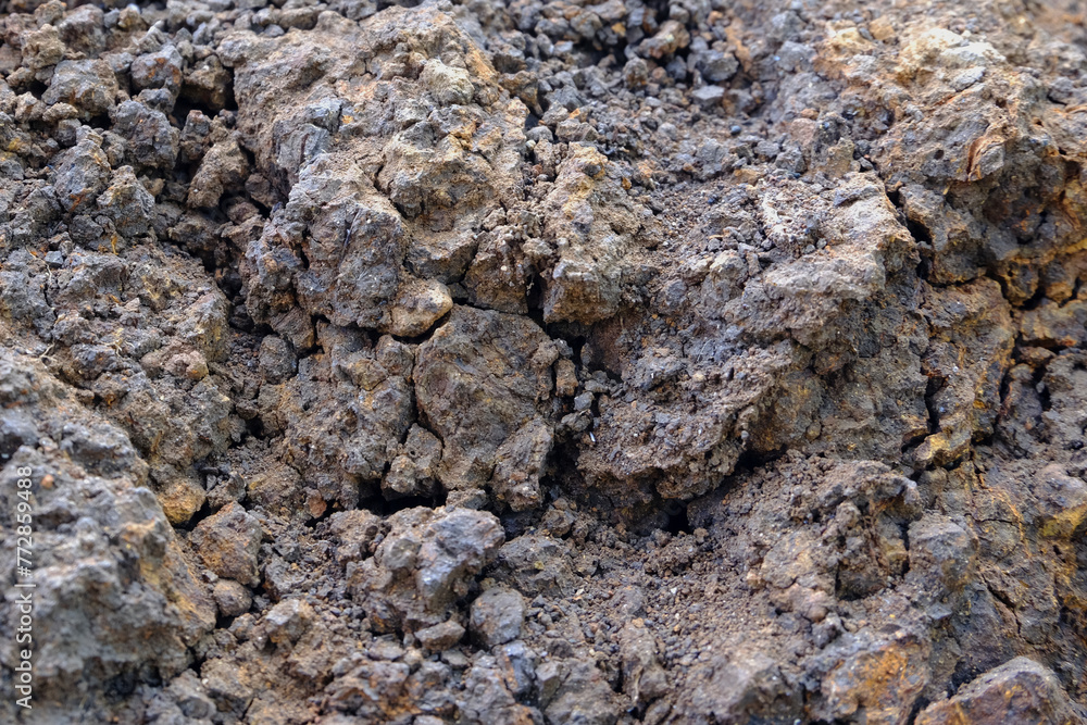 Dry and barren land background Dry and barren land background