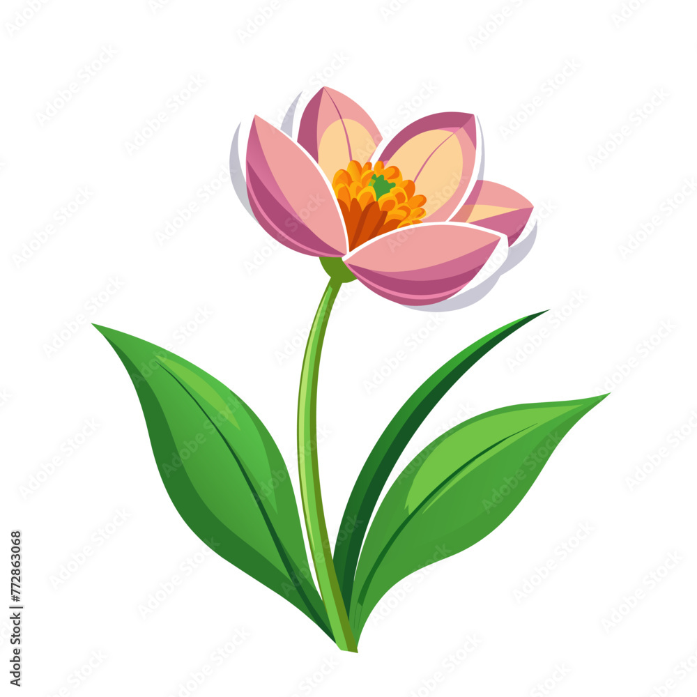 Abstract spring flower for card decor vector illustration Abstract spring flower for card decor vector illustration