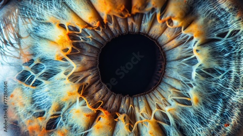 Abstract macro texture of a sea urchin shell