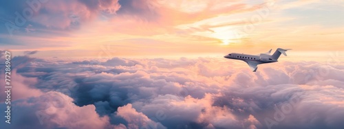 Graceful Flight: Captivating Images of Aircraft Soaring Through the Skies photo
