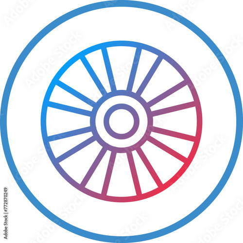 Vector Design Compact Disk Icon Style