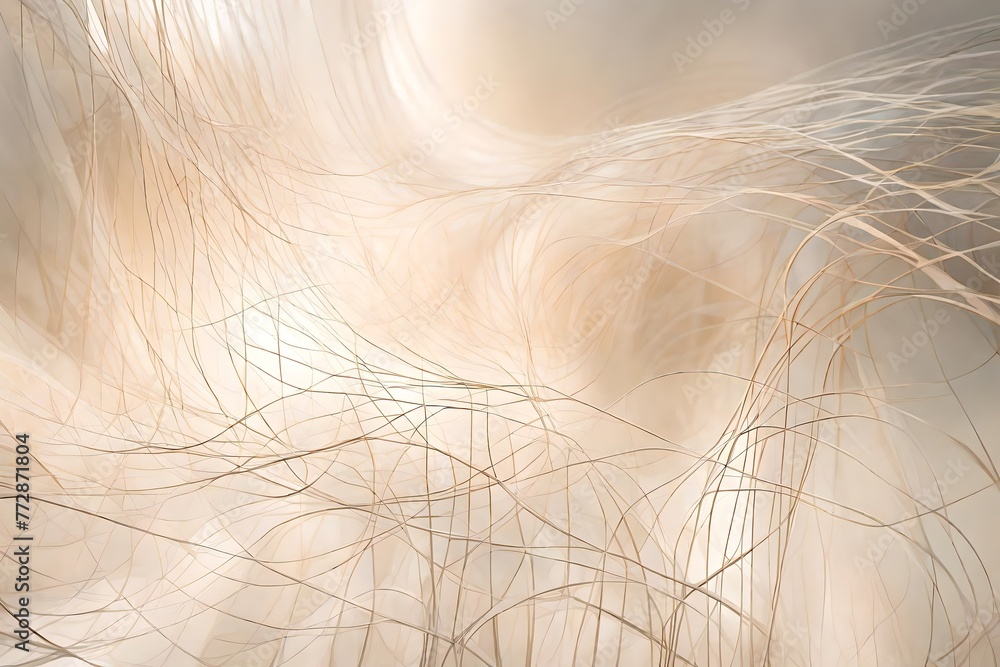 Naklejka premium Abstract Background having different lines on light color, Generated using AI