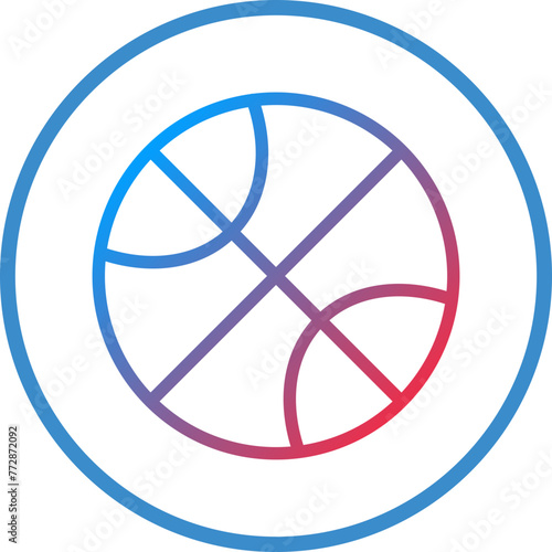 Vector Design Basketball Icon Style