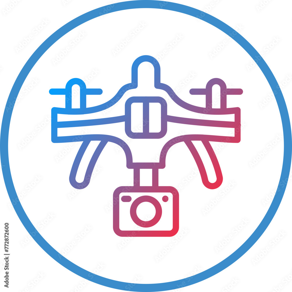 Vector Design Drone Icon Style Vector Design Drone Icon Style