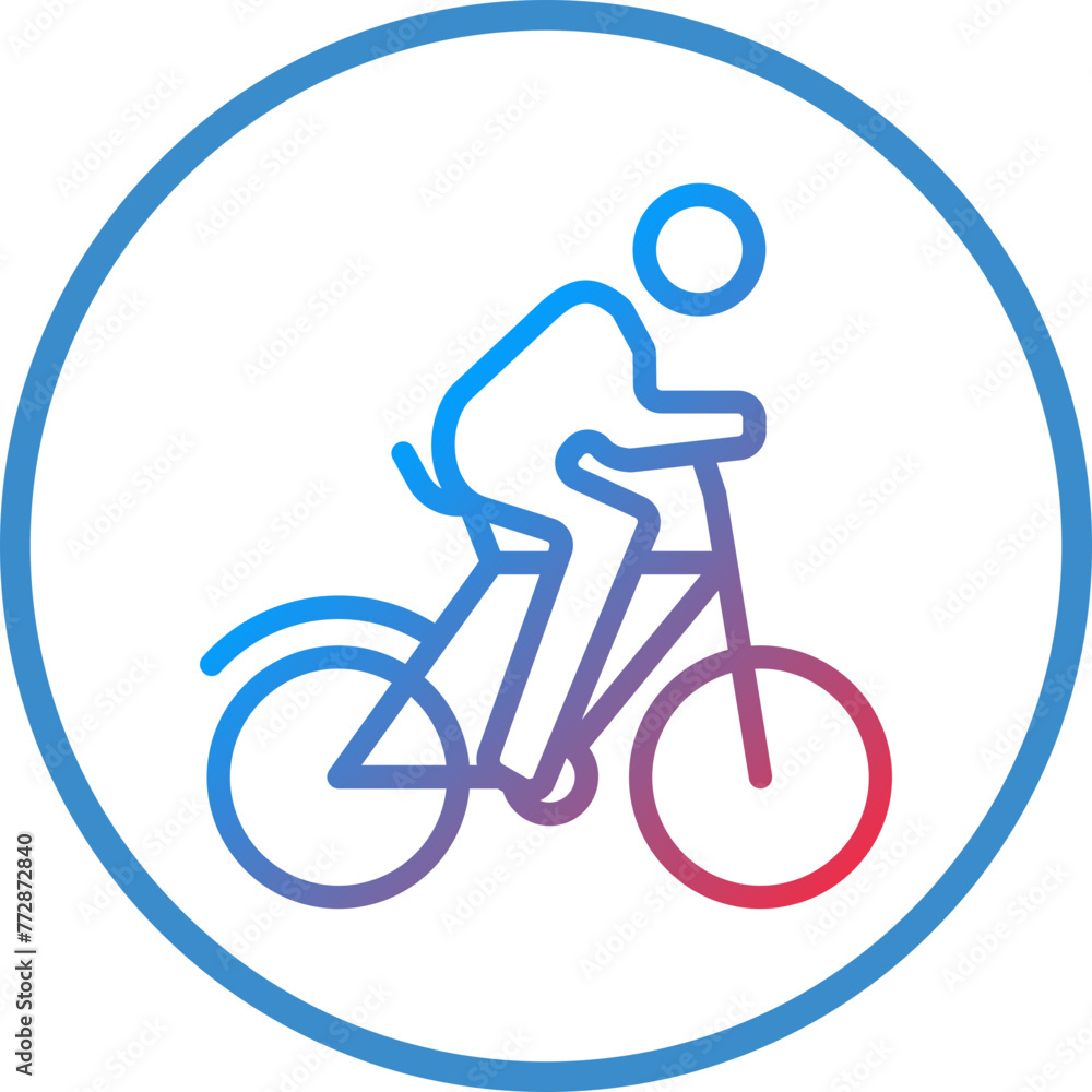 Vector Design Cycling Icon Style Vector Design Cycling Icon Style
