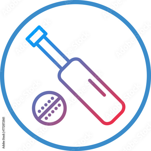 Vector Design Cricket Icon Style