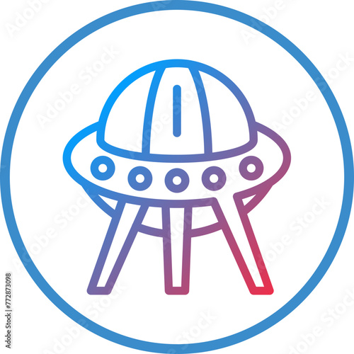 Vector Design Sputnik Icon Style