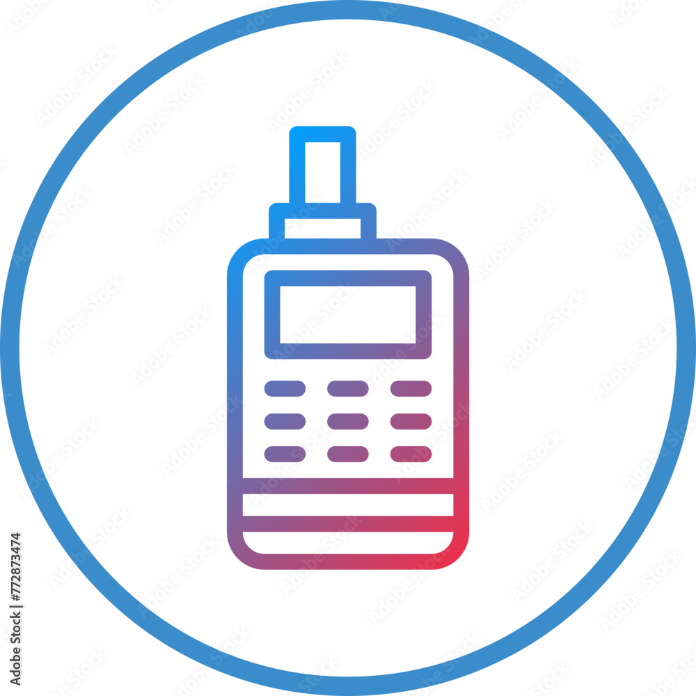 Vector Design Walkie Talkie Icon Style Vector Design Walkie Talkie Icon Style