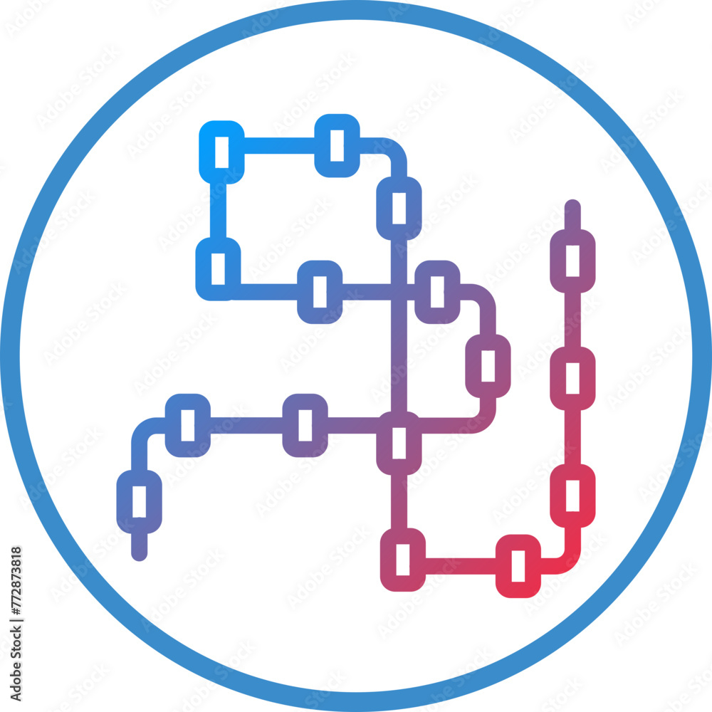Vector Design Chain Icon Style Vector Design Chain Icon Style