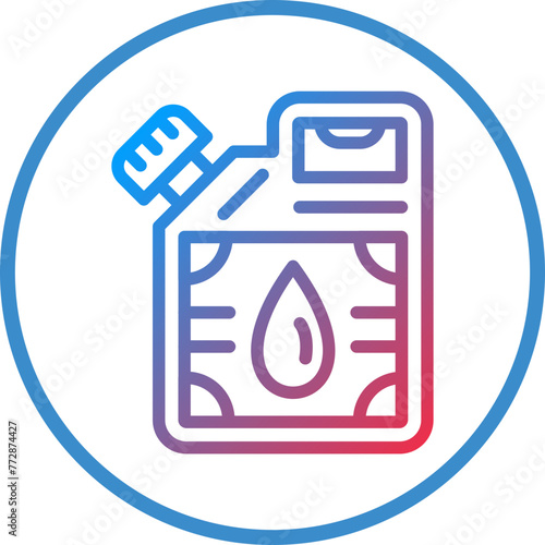 Vector Design Oil Canister Icon Style