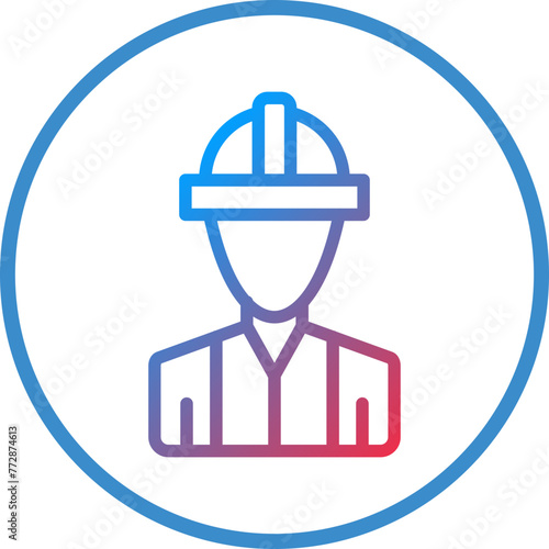 Vector Design Engineer Icon Style