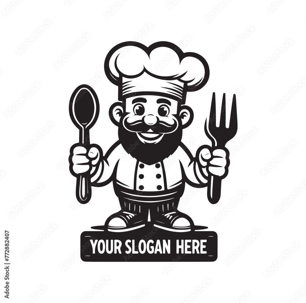 Restaurant logo vector illustration Restaurant logo vector illustration