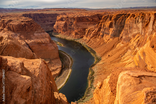 Great view of the Grand Canyon National Park, Arizona, United States. California Desert.