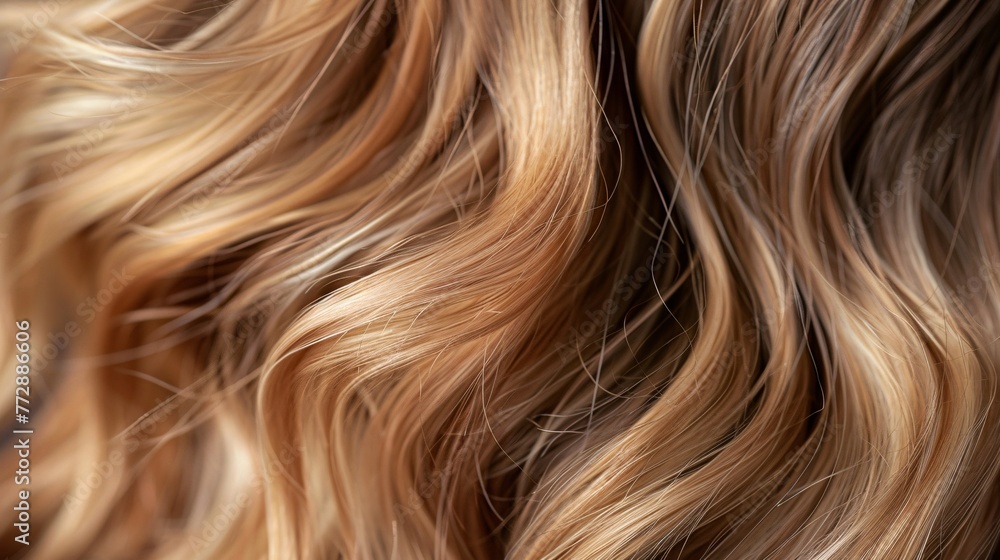 Golden Waves of Bliss A Celebration of Hair and Life Generative AI Golden Waves of Bliss A Celebration of Hair and Life Generative AI