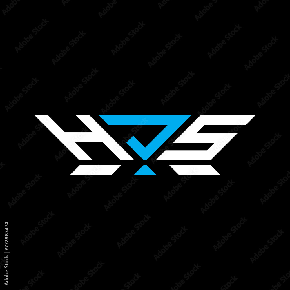 HJS letter logo vector design, HJS simple and modern logo. HJS luxurious alphabet design HJS letter logo vector design, HJS simple and modern logo. HJS luxurious alphabet design