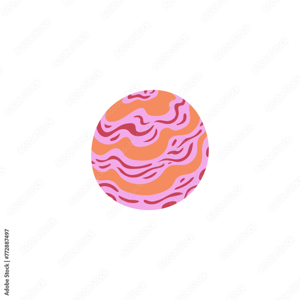 Whimsical flying saucer vector illustration Whimsical flying saucer vector illustration