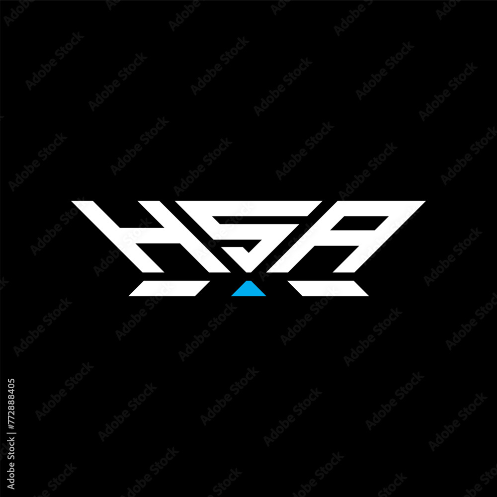 HSA letter logo vector design, HSA simple and modern logo. HSA luxurious alphabet design HSA letter logo vector design, HSA simple and modern logo. HSA luxurious alphabet design