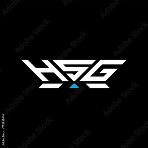 HSG letter logo vector design, HSG simple and modern logo. HSG luxurious alphabet design