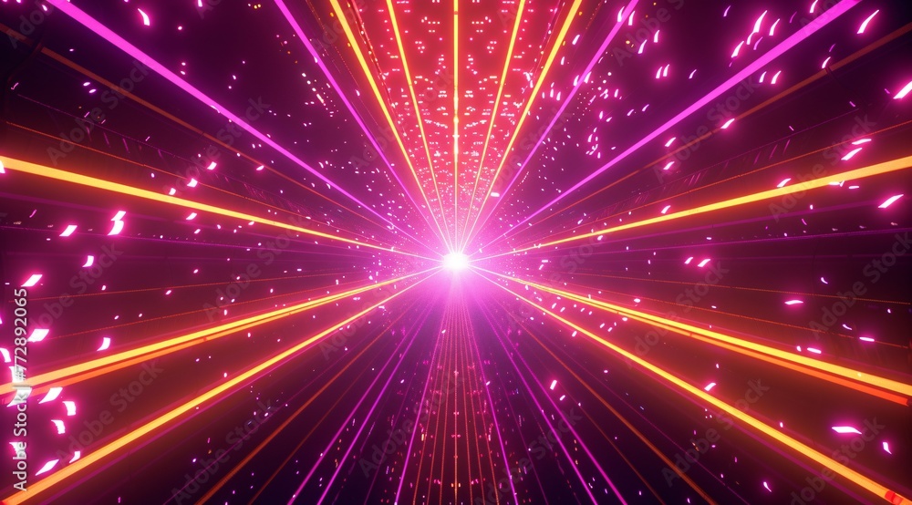 Pink Neon Light Explosion A Colorful Blast of Energy for the Month of Love Generative AI Pink Neon Light Explosion A Colorful Blast of Energy for the Month of Love Generative AI