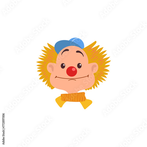 set of april fools funny clowns funny