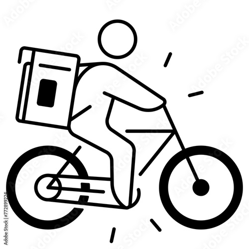 Delivery Man Icon