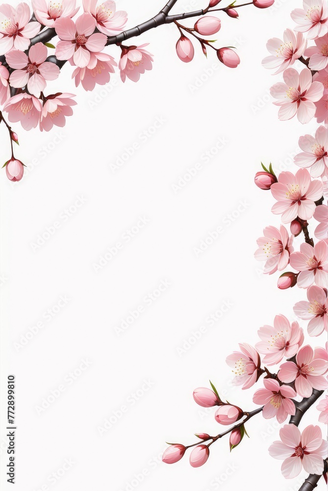 cherry blossom sakura in Japanese Prunus serrulata symbolic and cultural icon small delicate petals 