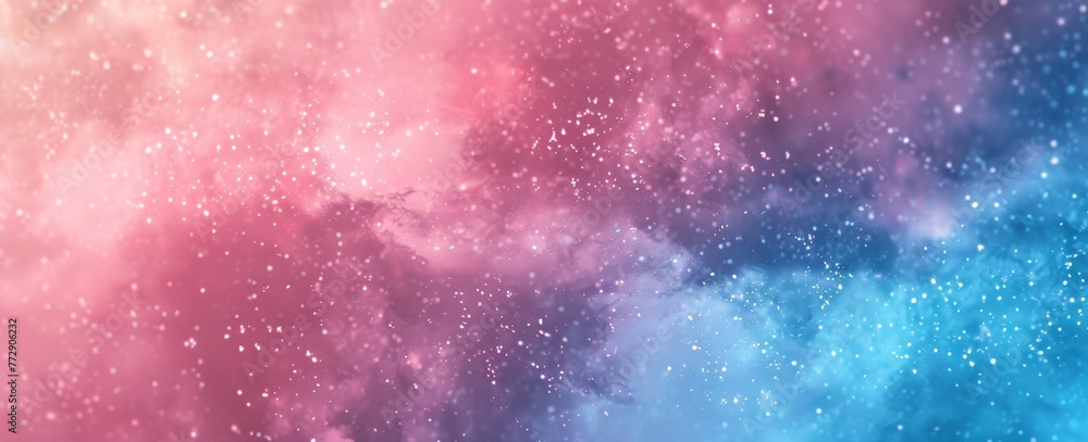 Pink and Purple Nebula A Celestial Splash of Color Generative AI Pink and Purple Nebula A Celestial Splash of Color Generative AI