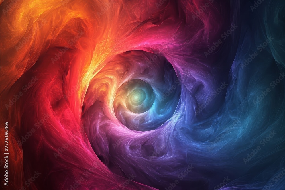 Fototapeta premium Spectrum Spiral