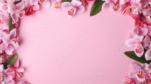 a pink and white flower