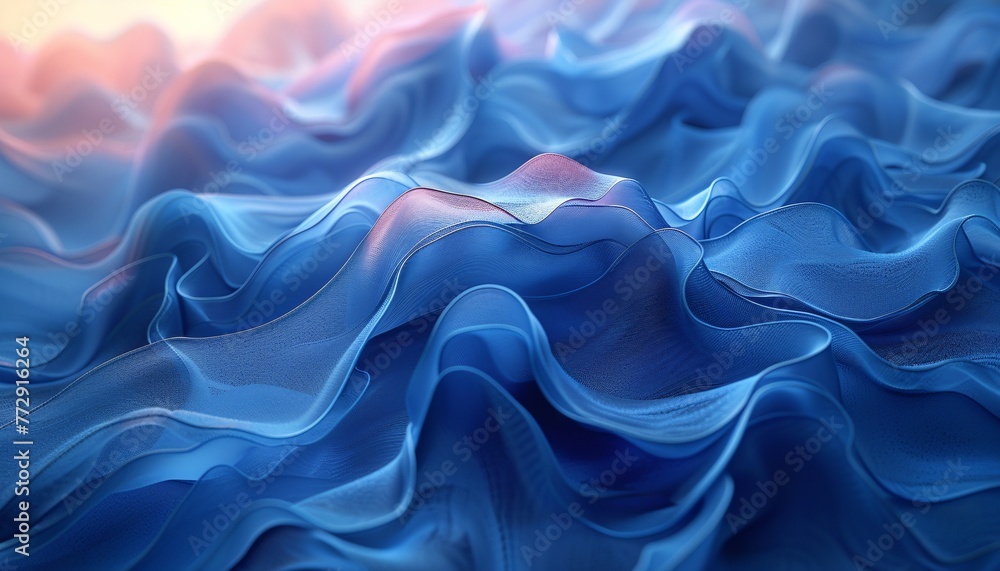 Wave of the Month Blue Ocean Waves Generative AI Wave of the Month Blue Ocean Waves Generative AI