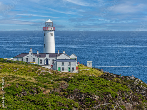 Fanad Head Lighthouse Overlooking Ocean © Lucas