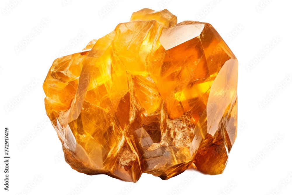 Cluster of Yellow Crystals on White Background. On a White or Clear Surface PNG Transparent Background.. Cluster of Yellow Crystals on White Background. On a White or Clear Surface PNG Transparent Background..