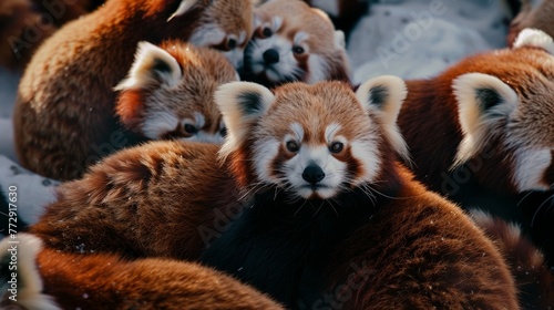 Red Panda, closeup photo