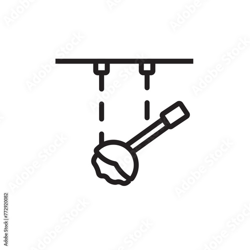 Circular Saws Meat Line Icon