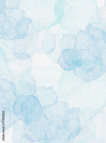 Blue abstract watercolor background © jenteva