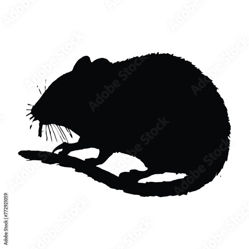 Dormouse Silhouette