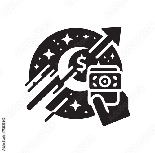 online payment get way logo vector illustration