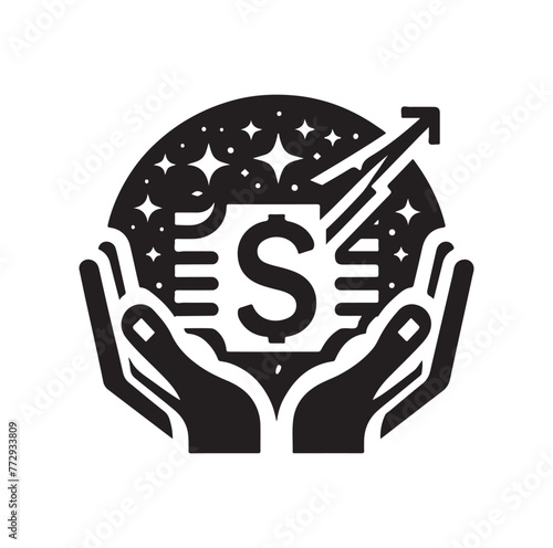 online payment get way logo vector illustration