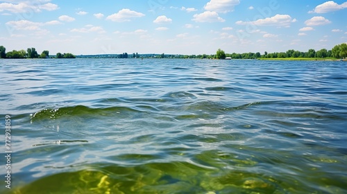 lake in the summer high definition hd  photographic creative image