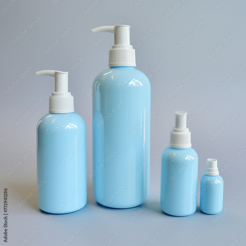 set of cosmetic containers set of cosmetic containers