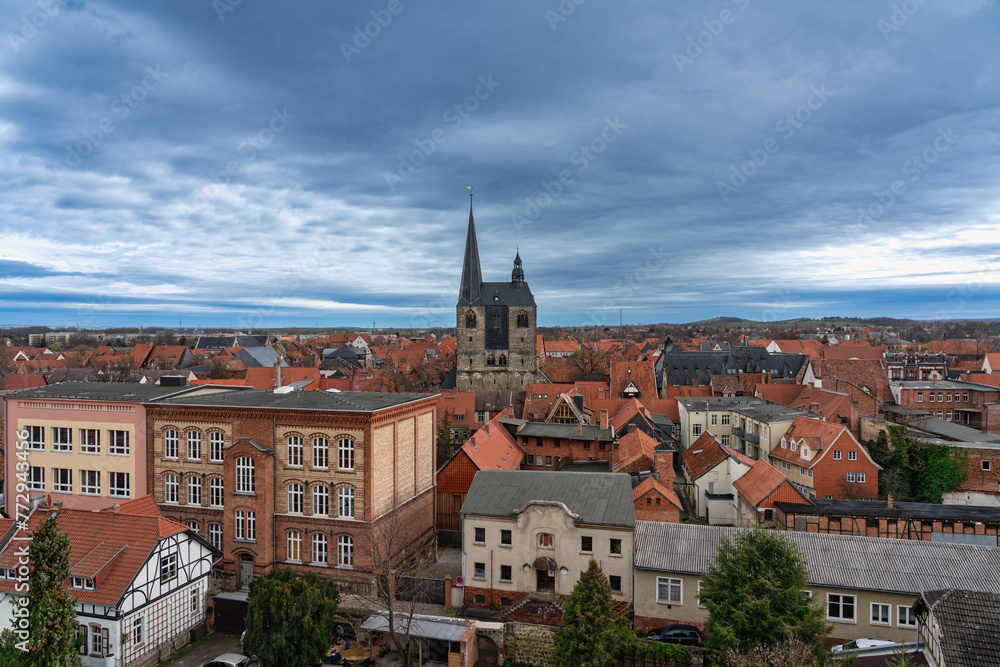 Panoramablick über Quedlinburg