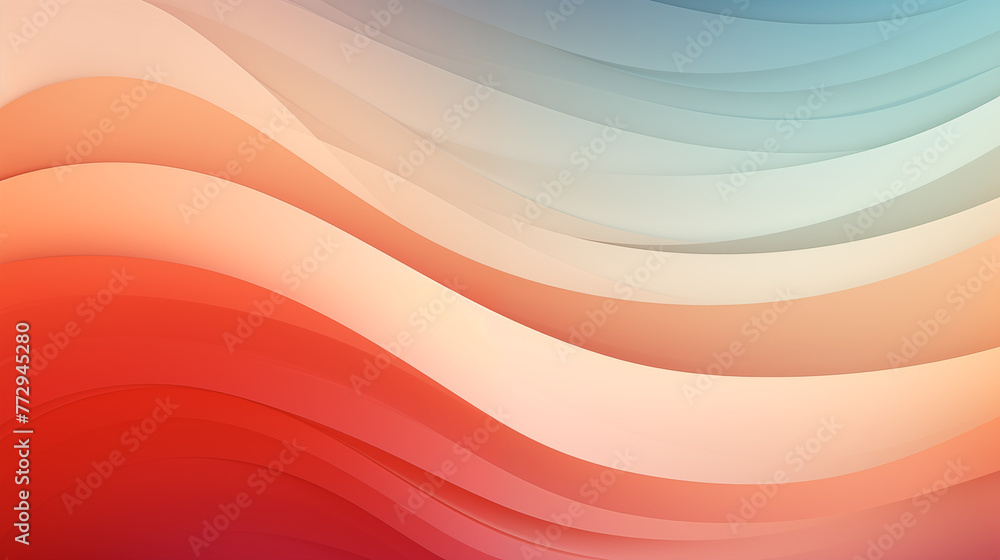 Beautiful abstract background with colorful paper wave. Red and blue gradient banner Beautiful abstract background with colorful paper wave. Red and blue gradient banner
