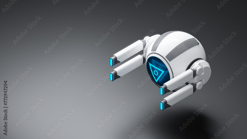 Samolepka Spherical drone