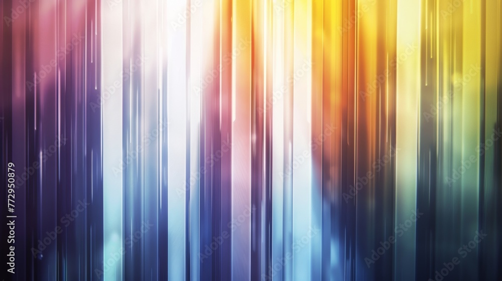 Abstract colorful light streaks background