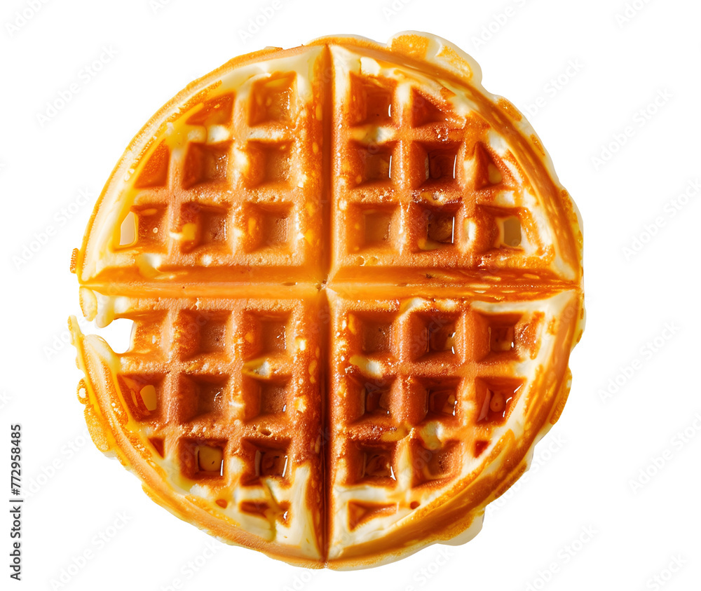 Waffles transparent picture