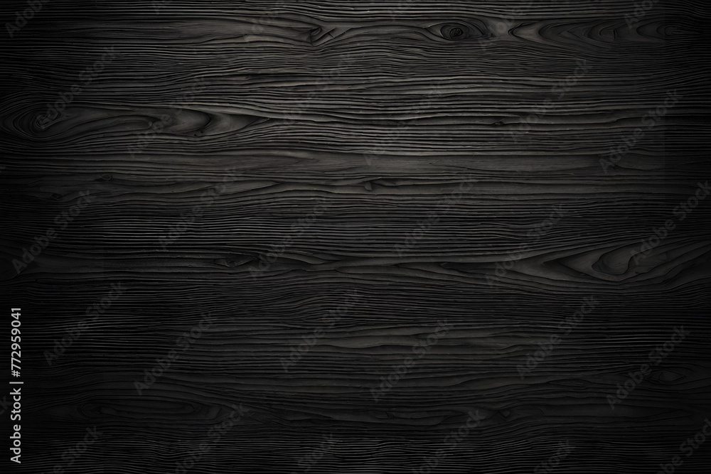 Black Gradient Wooden texture background Image - obrazy, fototapety, plakaty 