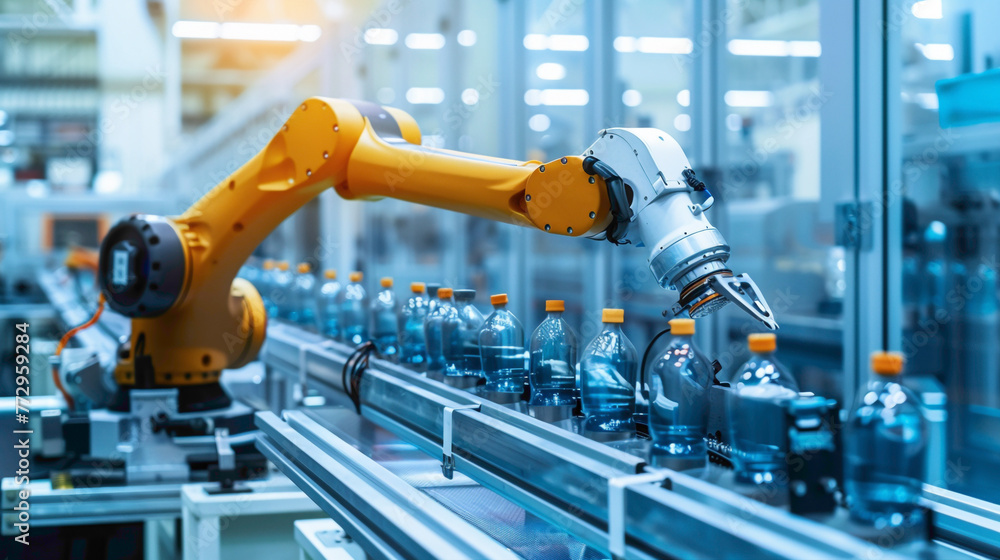 Future of robotics futuristic robots industrial and domestic robots. robots working in factory. Future of robotics futuristic robots industrial and domestic robots. robots working in factory.